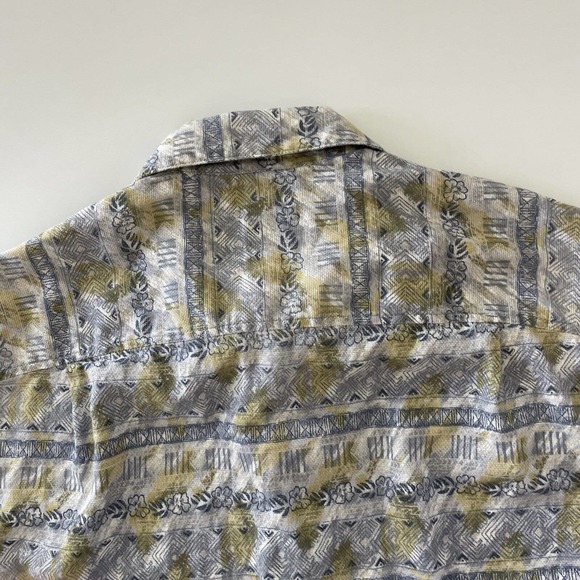 John Rich and Bros Woolrich Collared Shirt Hawaiian Button Up Mens‎ Large Top - Picture 8 of 10